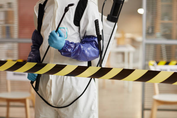 Professional Infectious Disease Decontamination technician working in Hampton, AR